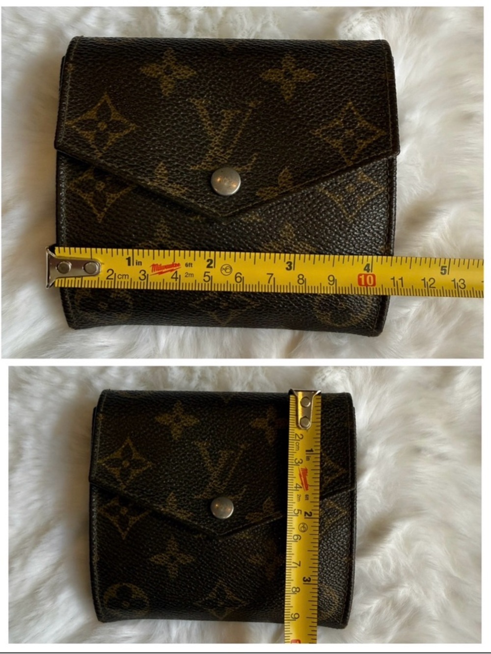 Louis Vuitton Brown Monogram Compact Wallet - Picture 13 of 15